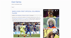 Desktop Screenshot of coolcarlos.com